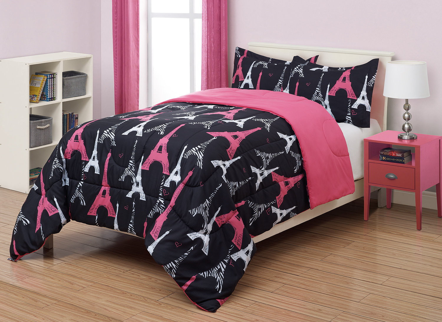 Trule Galvan Black Microfiber Comforter 