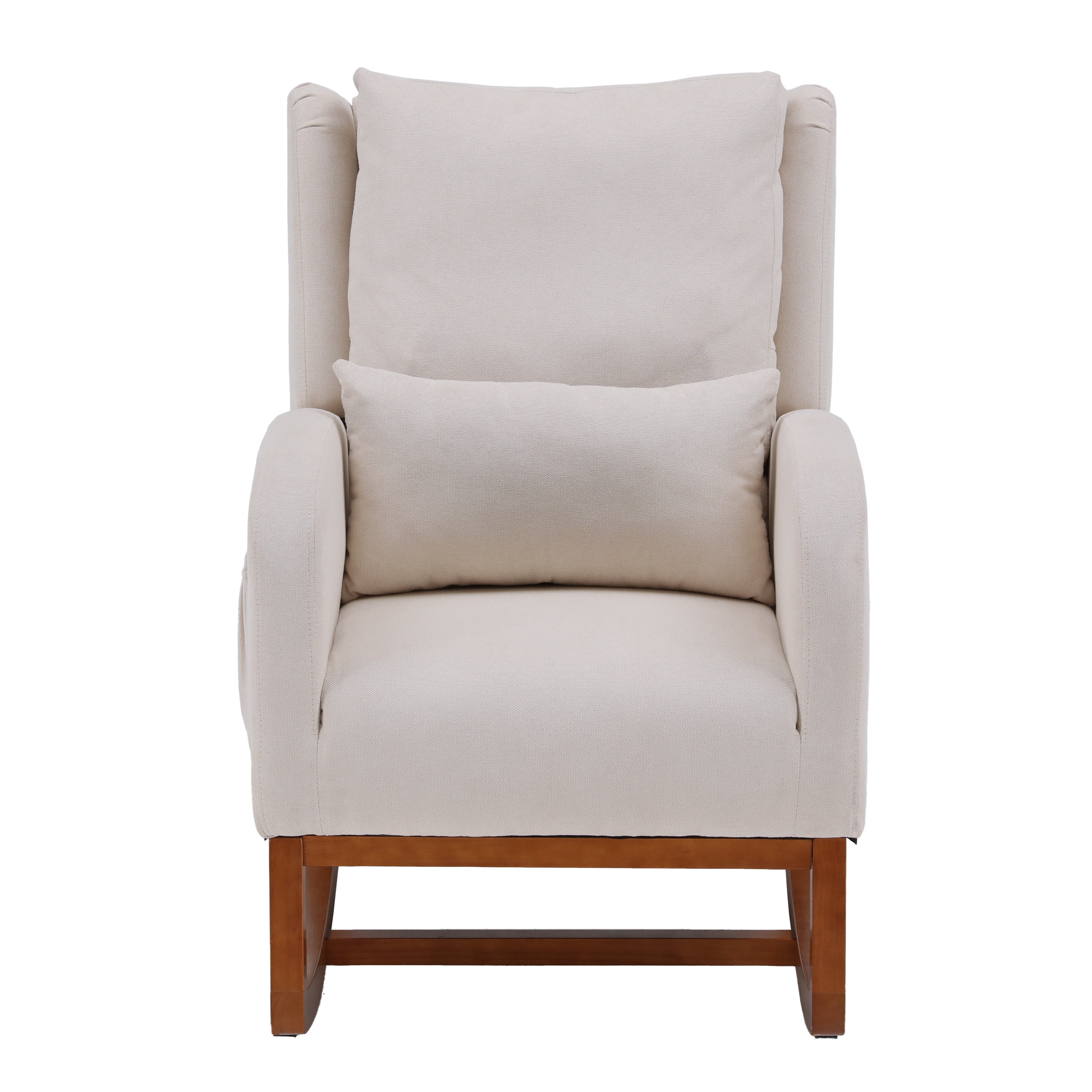 Isabelle & Max™ Acesyn Upholstered Reclining Rocking Chair Wayfair
