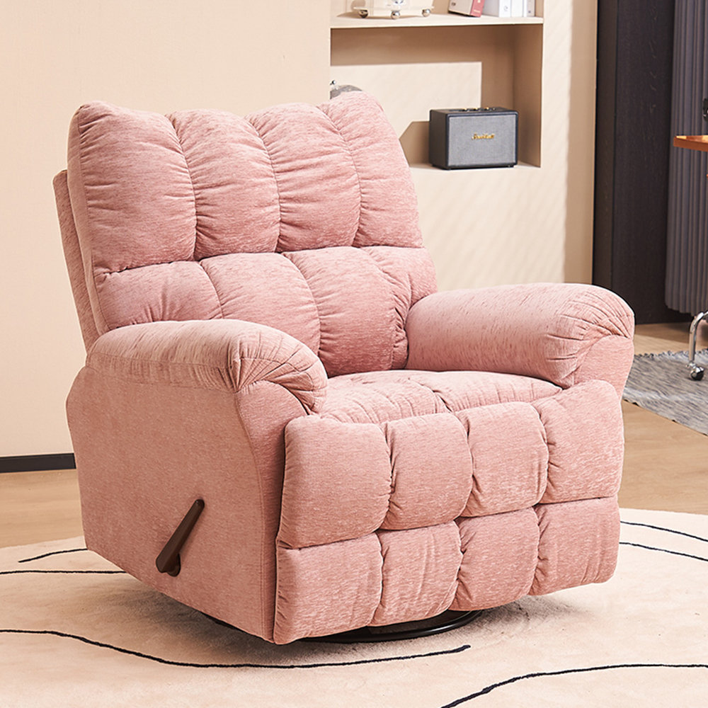 Everly Quinn Upholstered Recliner Wayfair