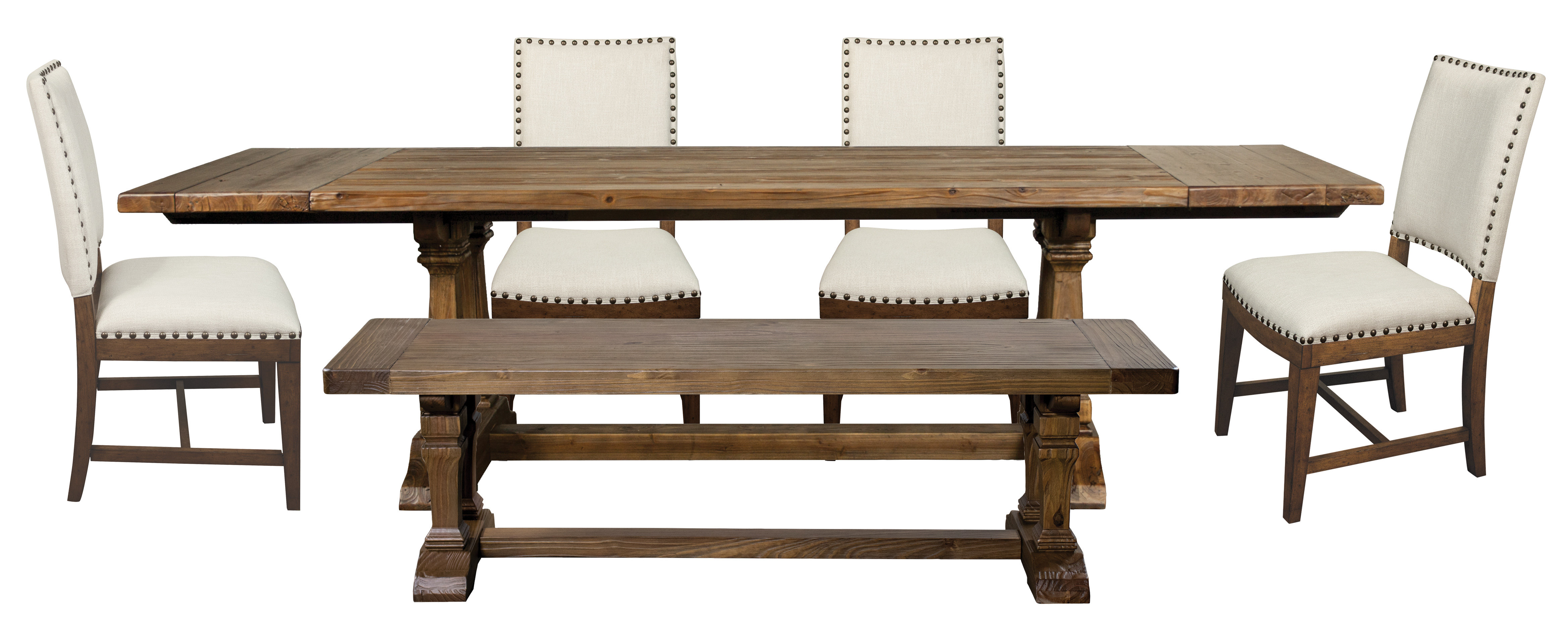 Kelly Clarkson Home Extendable Pine Solid Wood Dining Set & Reviews