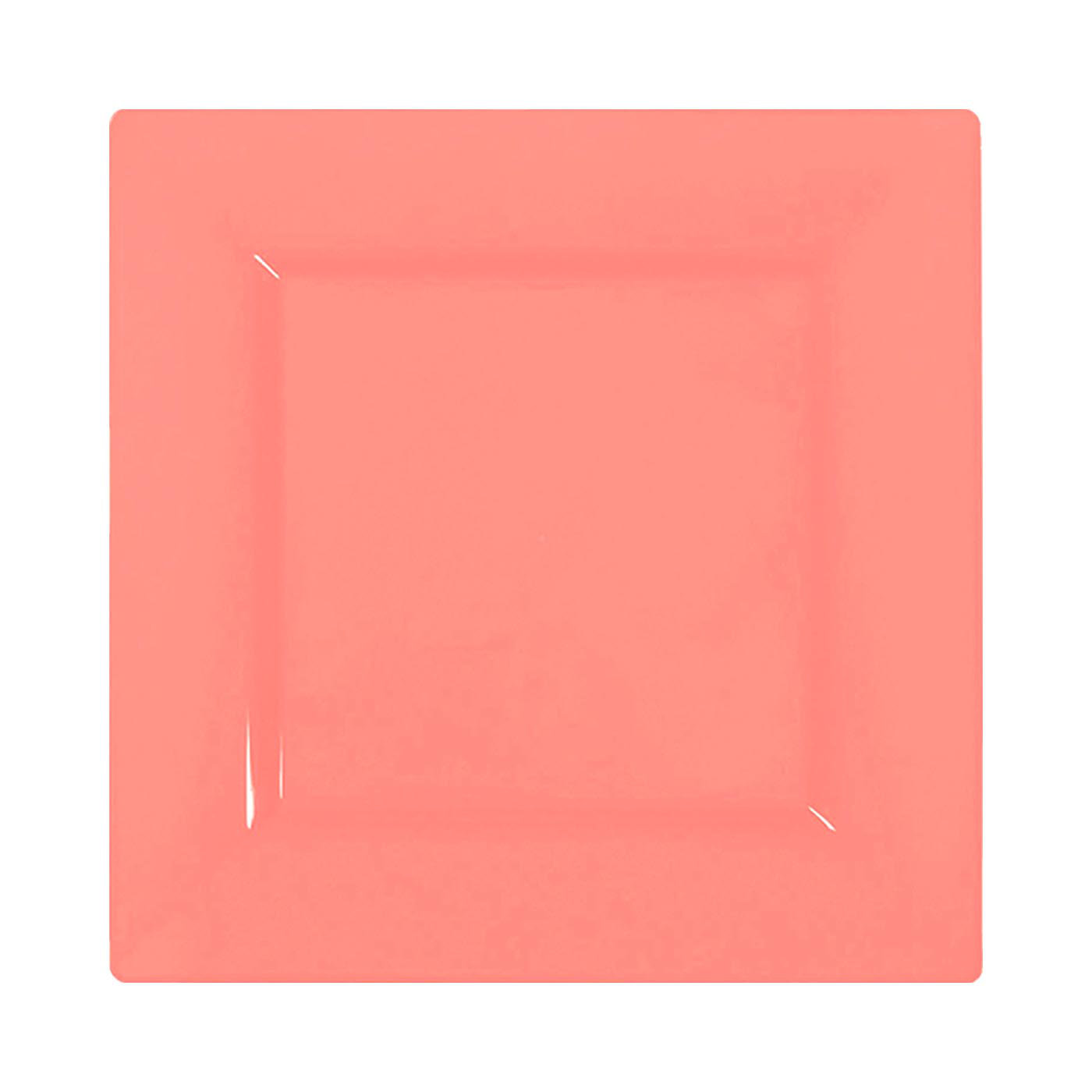 SmartyHadaParty Solid Disposable Heavy Weight Plastic Dinner Plate