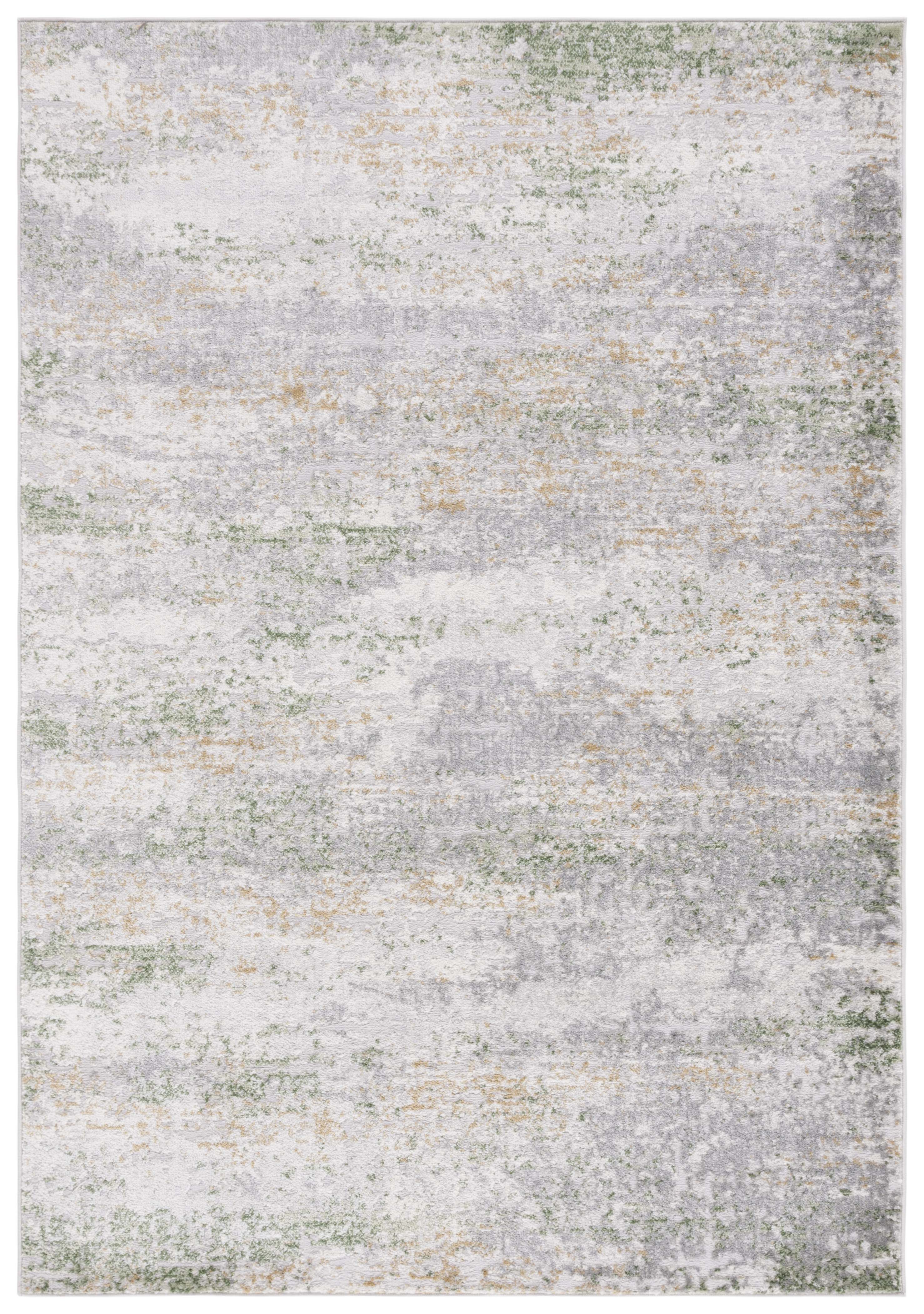 17 Stories Closter Gray/Green Rug Wayfair