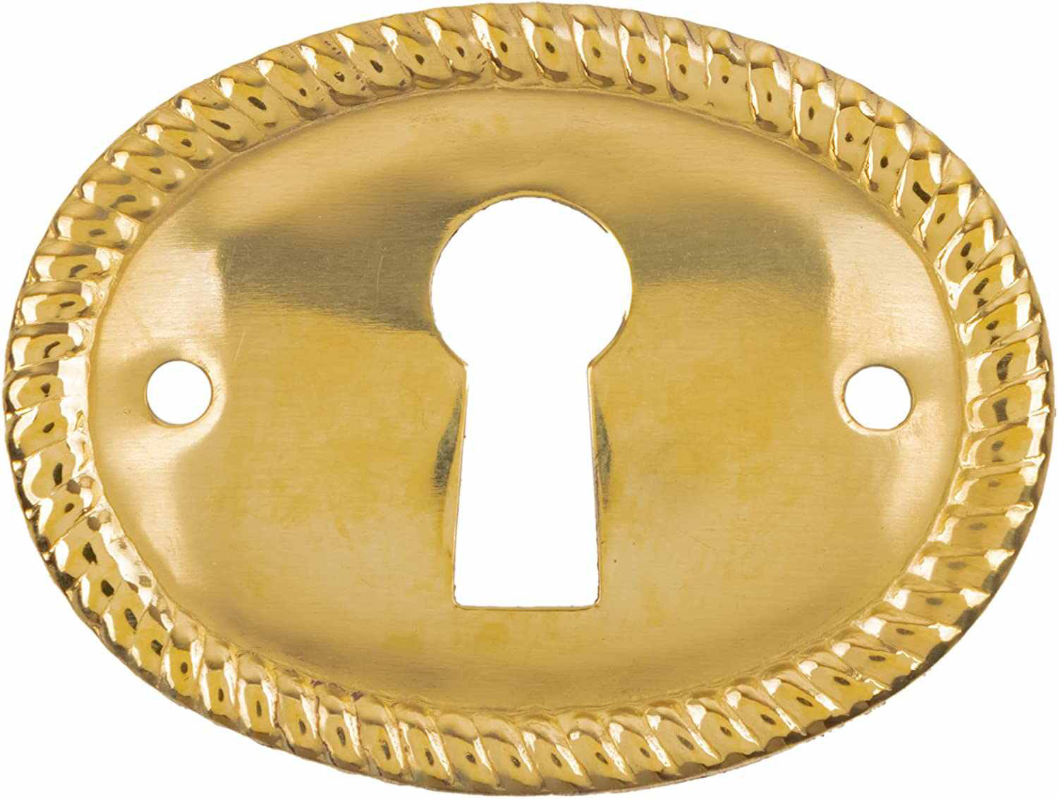 Keyhole Cover Brass 
