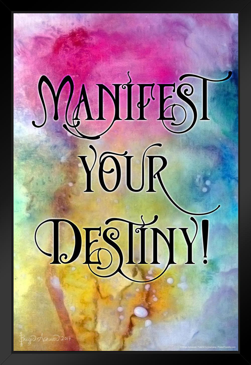 Trinx Manifest Your Destiny! By Brigid Ashwood Colorful Rainbow