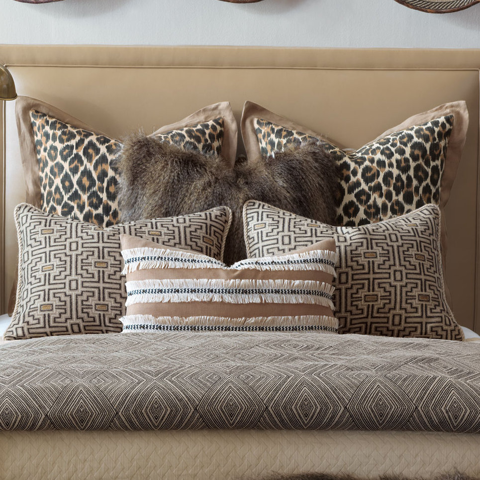 Eastern Accents Naya Gray Geometric Comforter & Reviews Wayfair