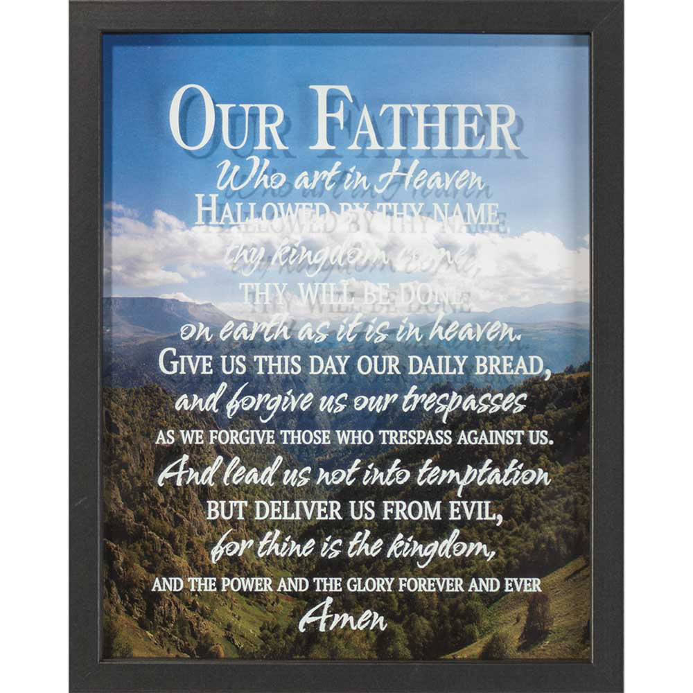 Trinx Lord's Prayer Picture Frame Photograph Wayfair