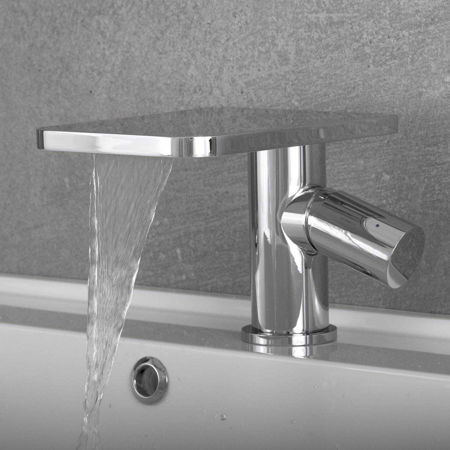 DAX Waterfall Single Hole Bathroom Faucet | Wayfair