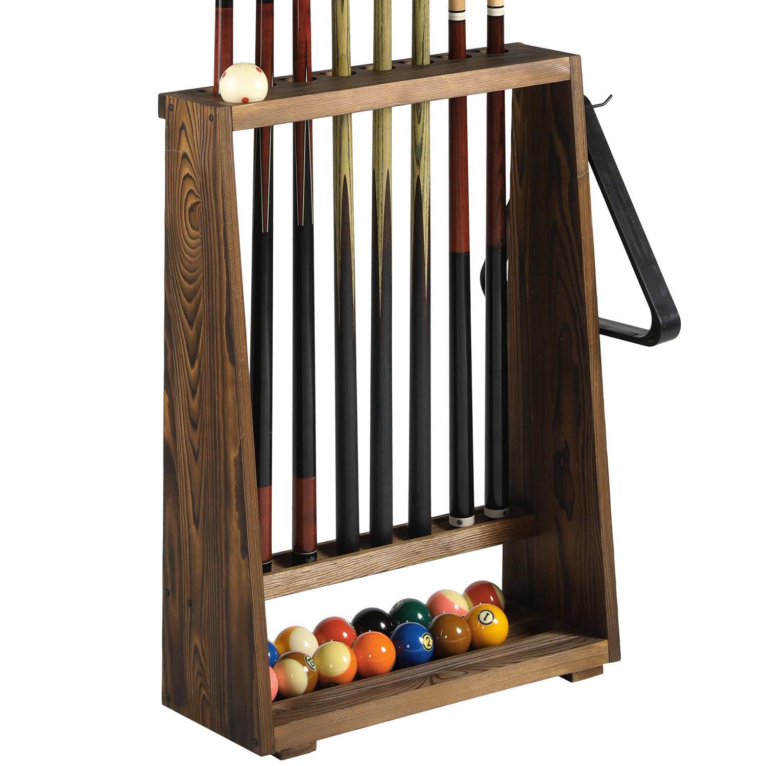 MyGift 8-Cue Floor Pool Cue Rack - Wayfair Canada