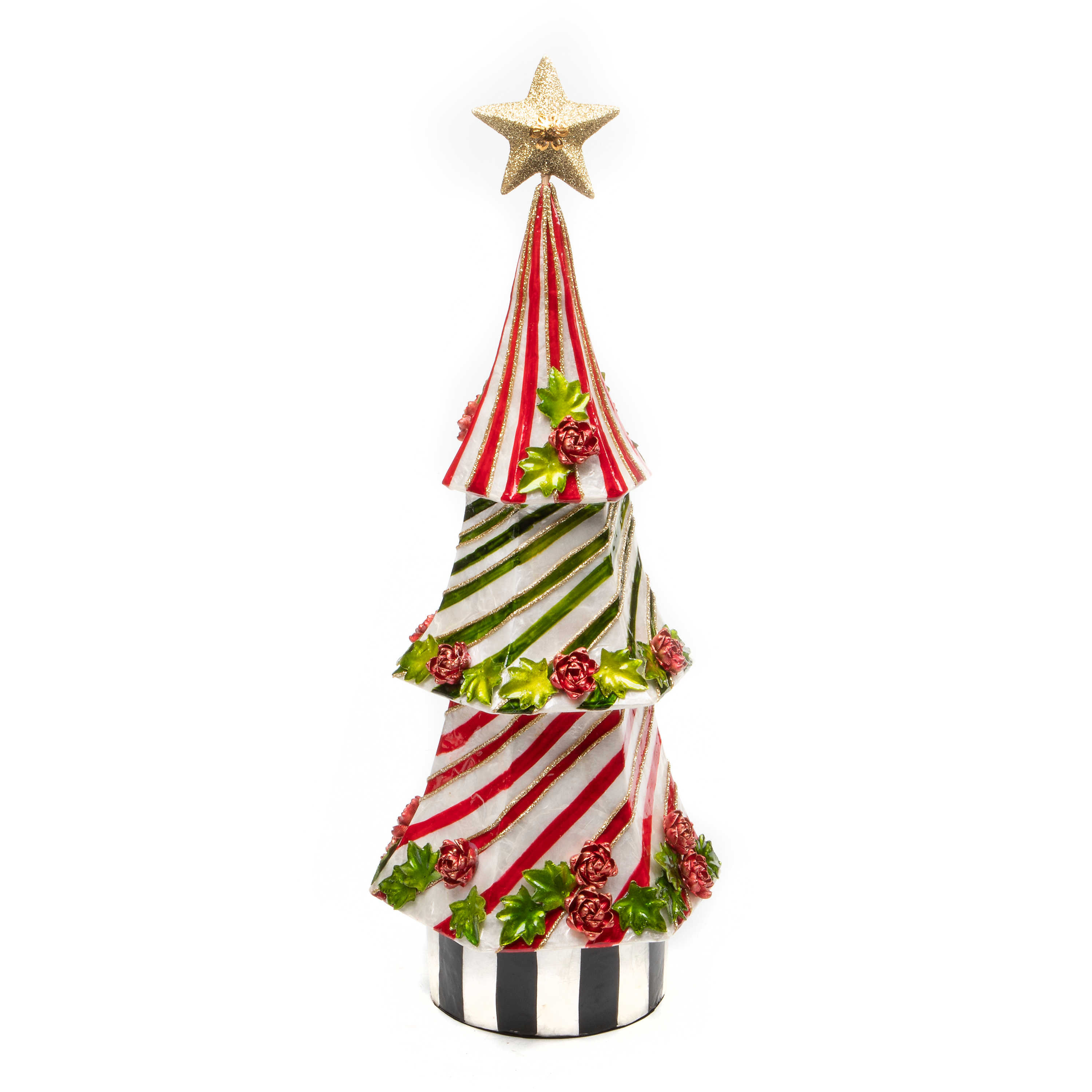 Mackenzie Childs Jolly Tiered Capiz Tree Tabletop Tree Wayfair