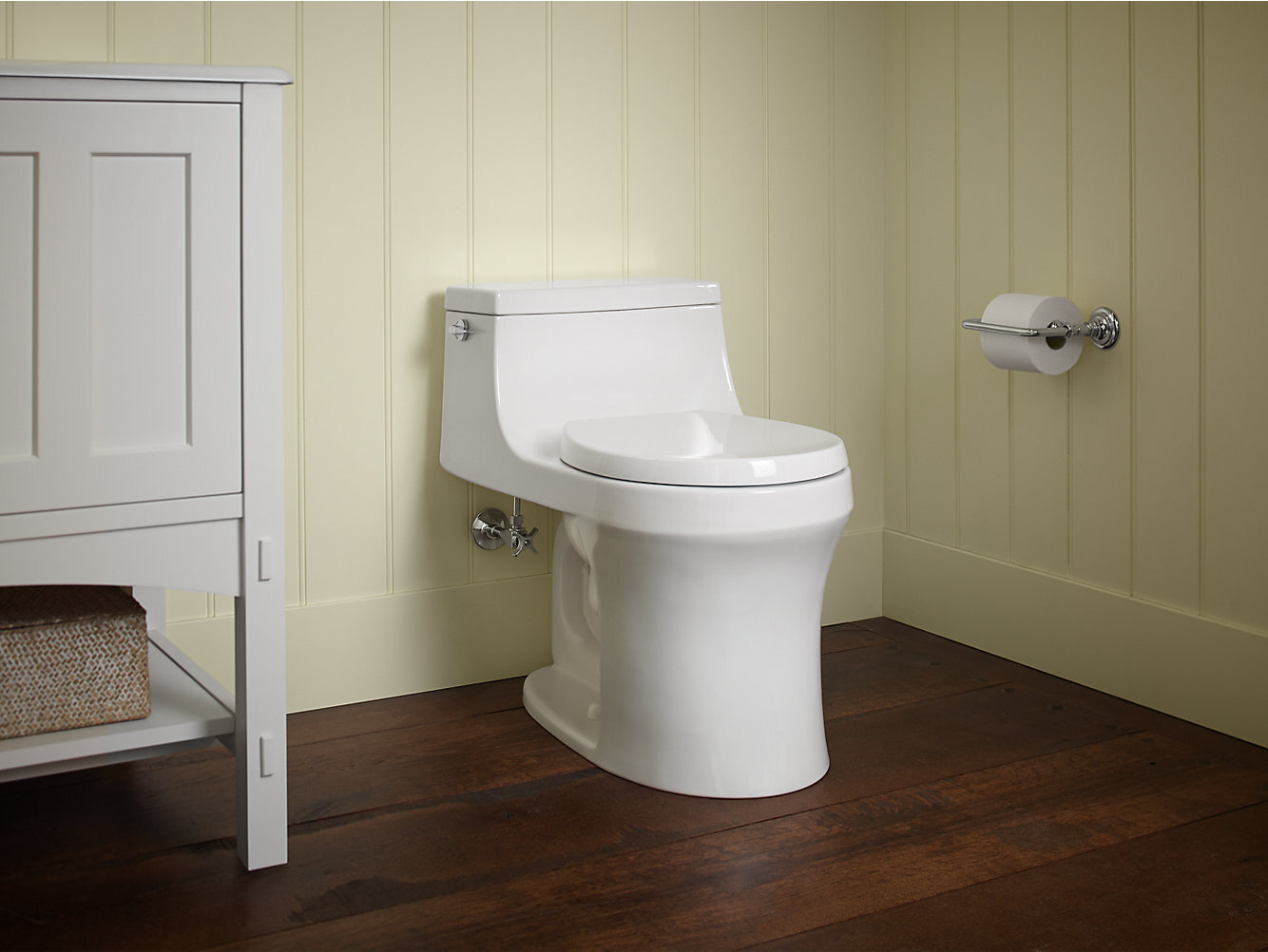 Kohler San Souci™ 1.28 GPF Water Efficient Round One-Piece toilet 