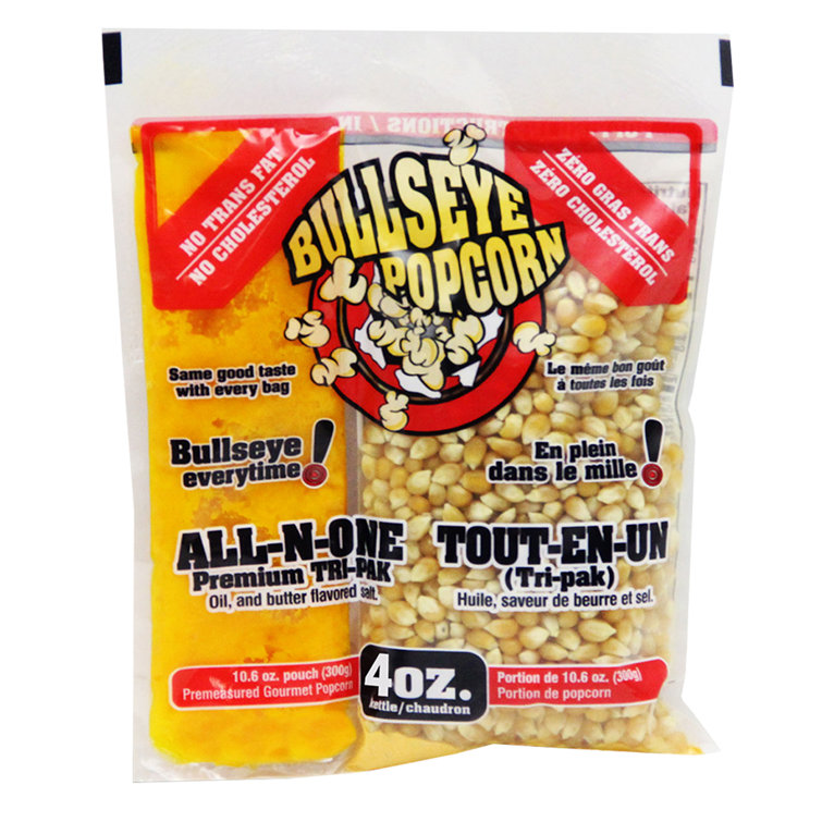 bullseye popcorn 4 oz