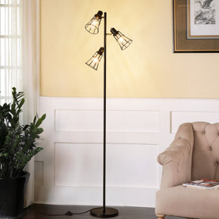 wayfair industrial floor lamp