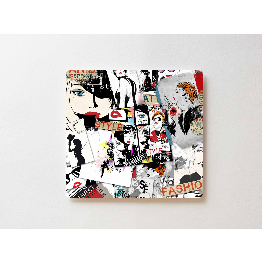 Mercer41 Metallbild grafische Kunst