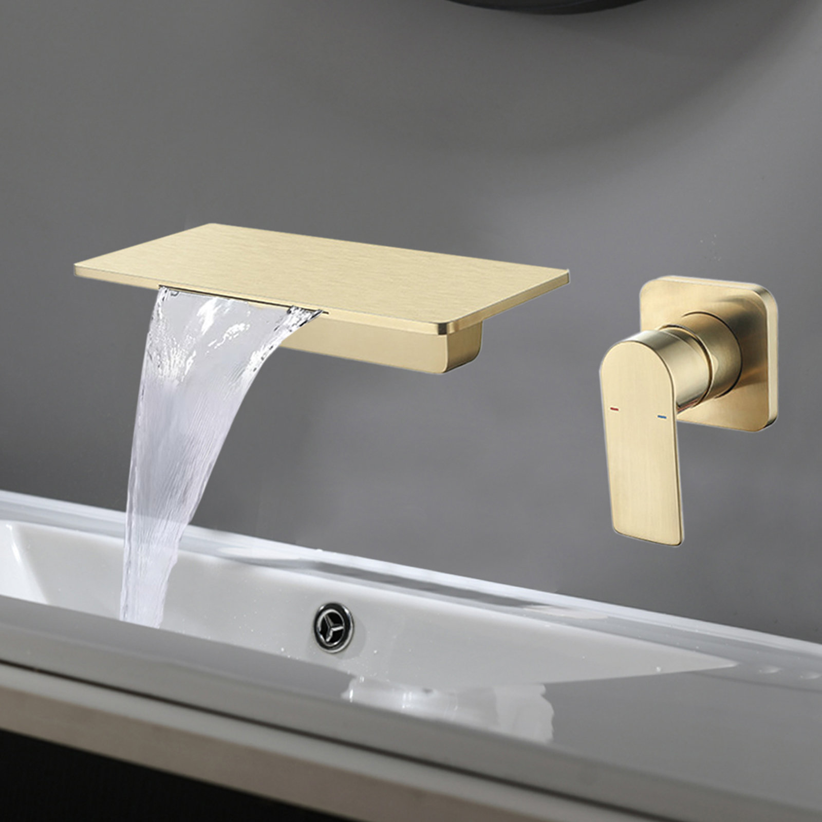 JOYDING Wall Mounted Faucet Bathroom Faucet Wayfair