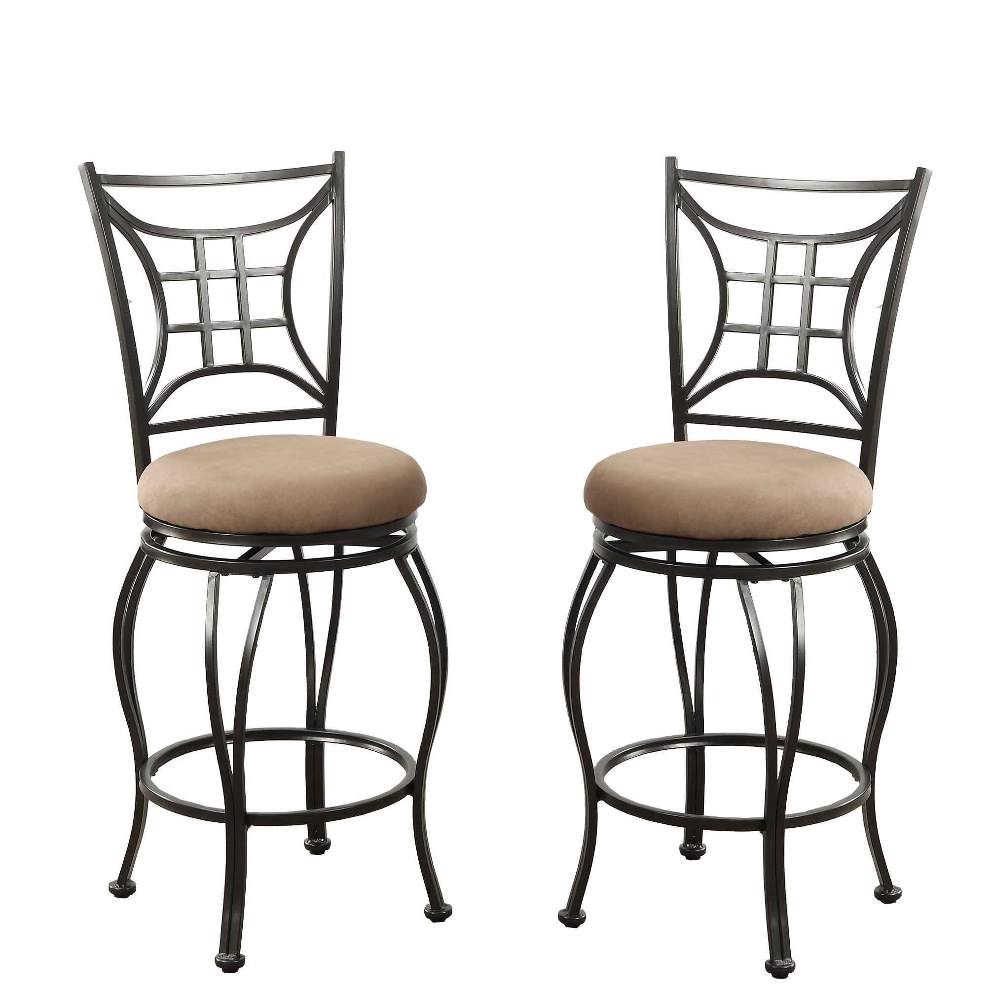 Fleur De Lis Living Calkins Swivel Bar & Counter Stool & Reviews Wayfair