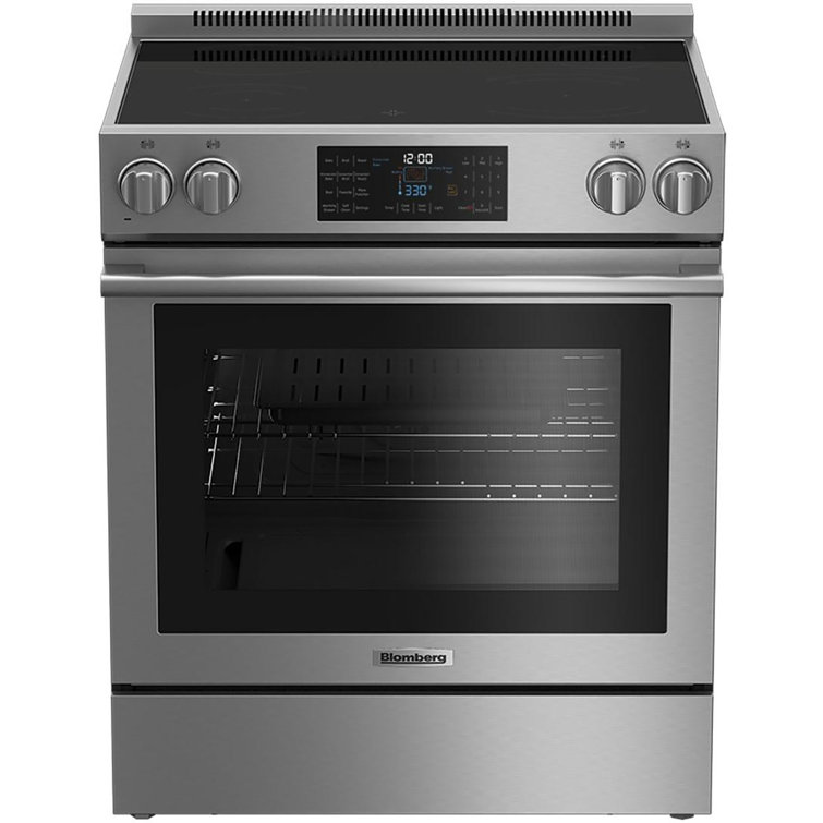downdraft exhaust electric range
