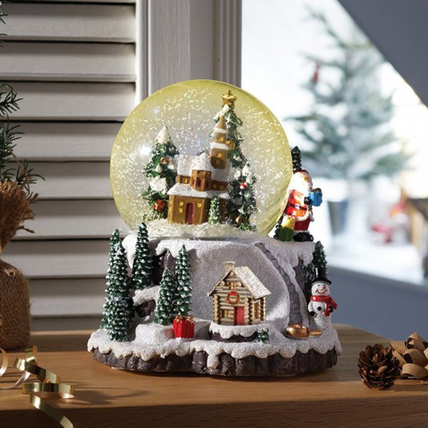 The Seasonal Aisle Musical Christmas Snow Globe | Wayfair.co.uk
