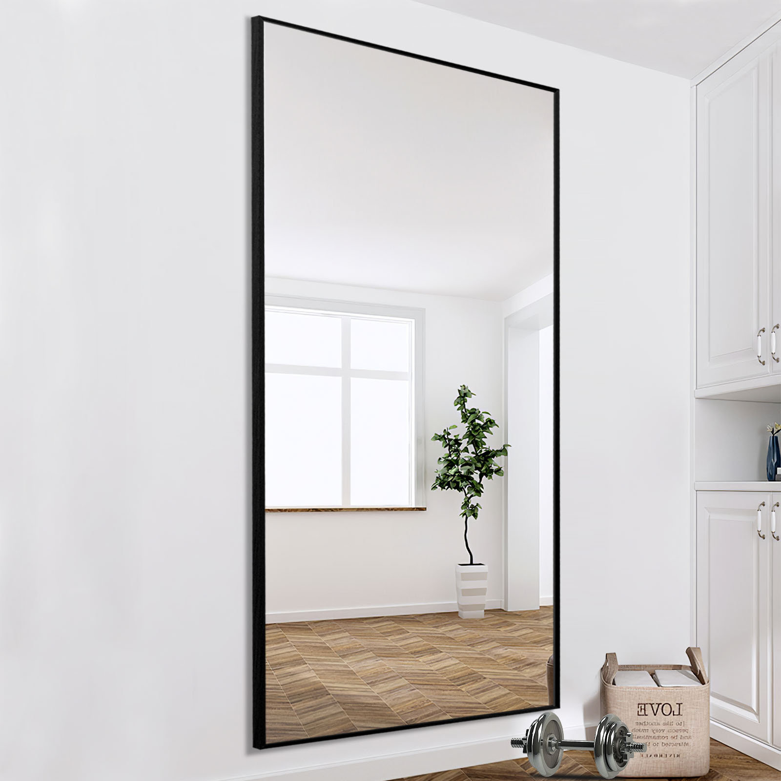 Latitude Run® Rectangle Metal Mirror & Reviews Wayfair Canada