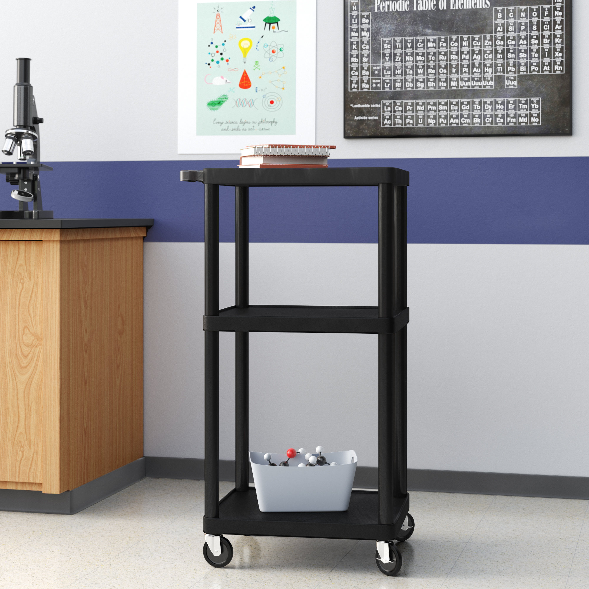 Luxor LP Carts Series AV Cart & Reviews Wayfair