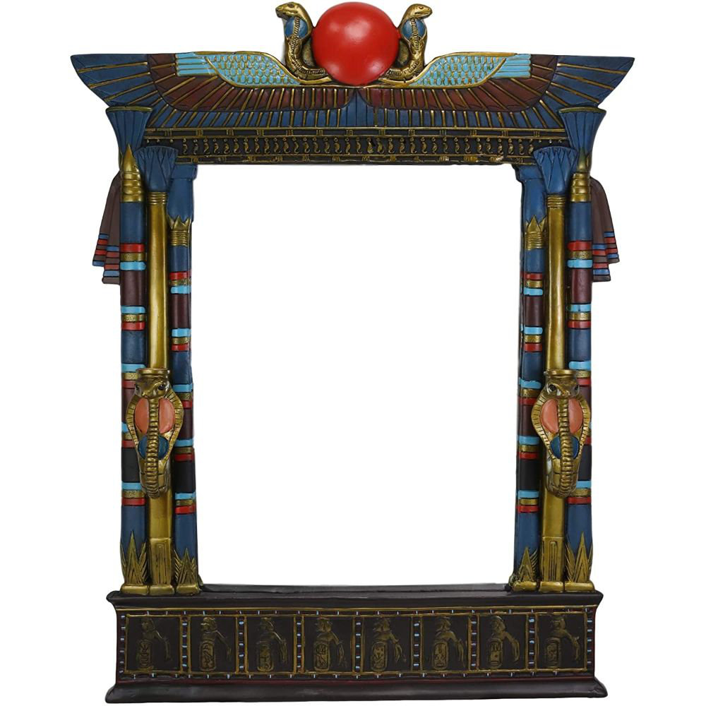 Bungalow Rose Ancient Egyptian Double Uraeus Cobras Wall Décor Wayfair