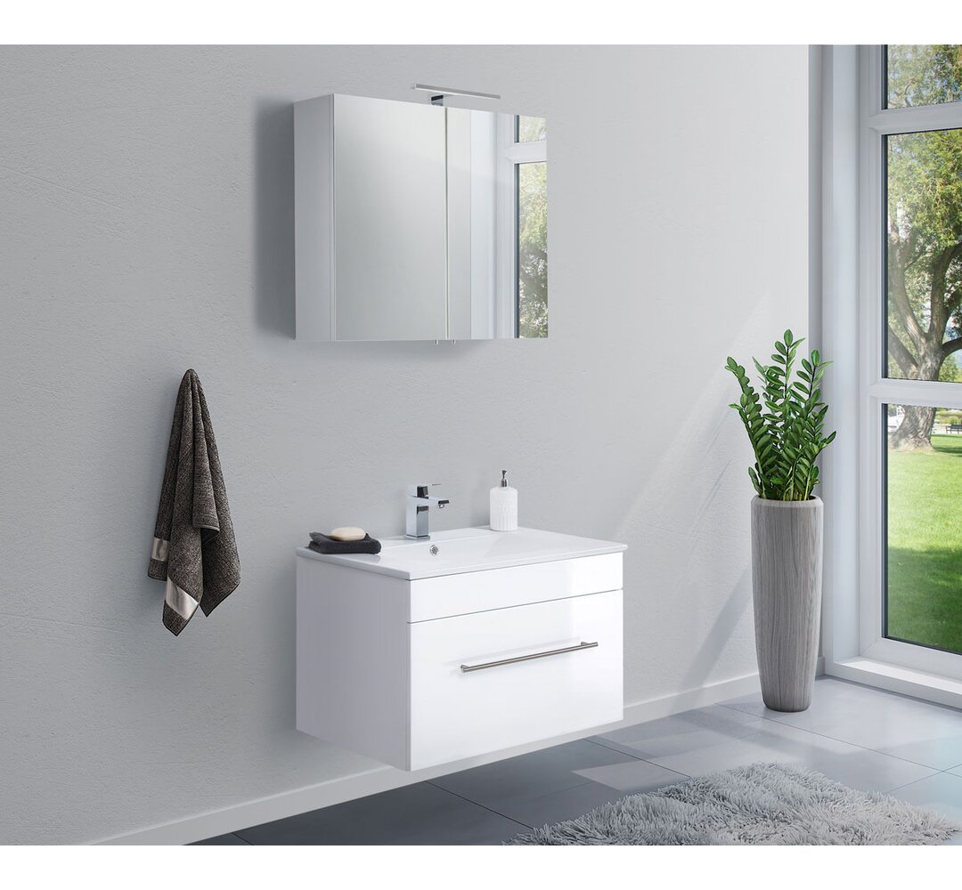 Viva 2-Piece Bathroom Furniture Set white