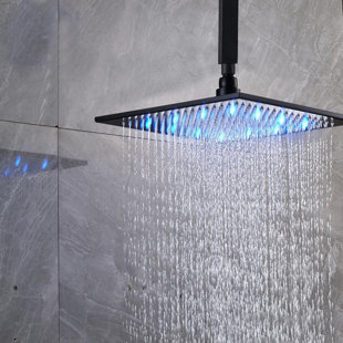 Led Rain Jet Fixed Shower Head
