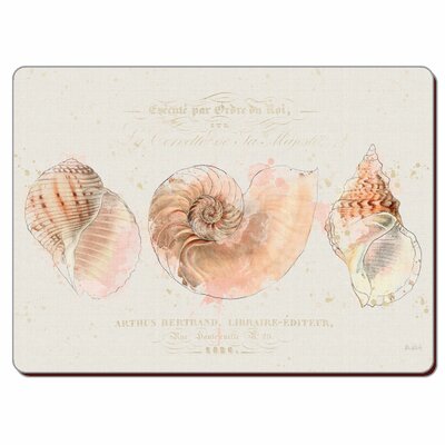 Cumberbatch Shell Collector 15.65"" Placemat -  Highland Dunes, 0B8C91AF5EE5471FBCD3B9CCE9A0BD9A