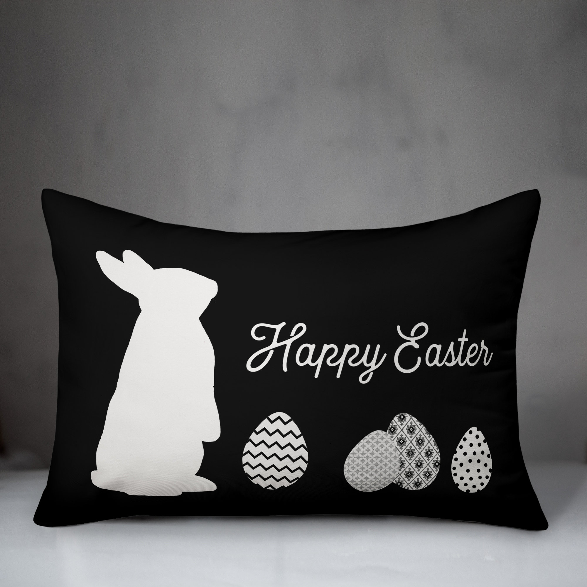 The Holiday Aisle® Pettway Happy Easter Lumbar Pillow Wayfair
