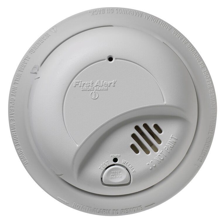 First Alert 9120B Hardwired Smoke Alarm with Battery Backup 