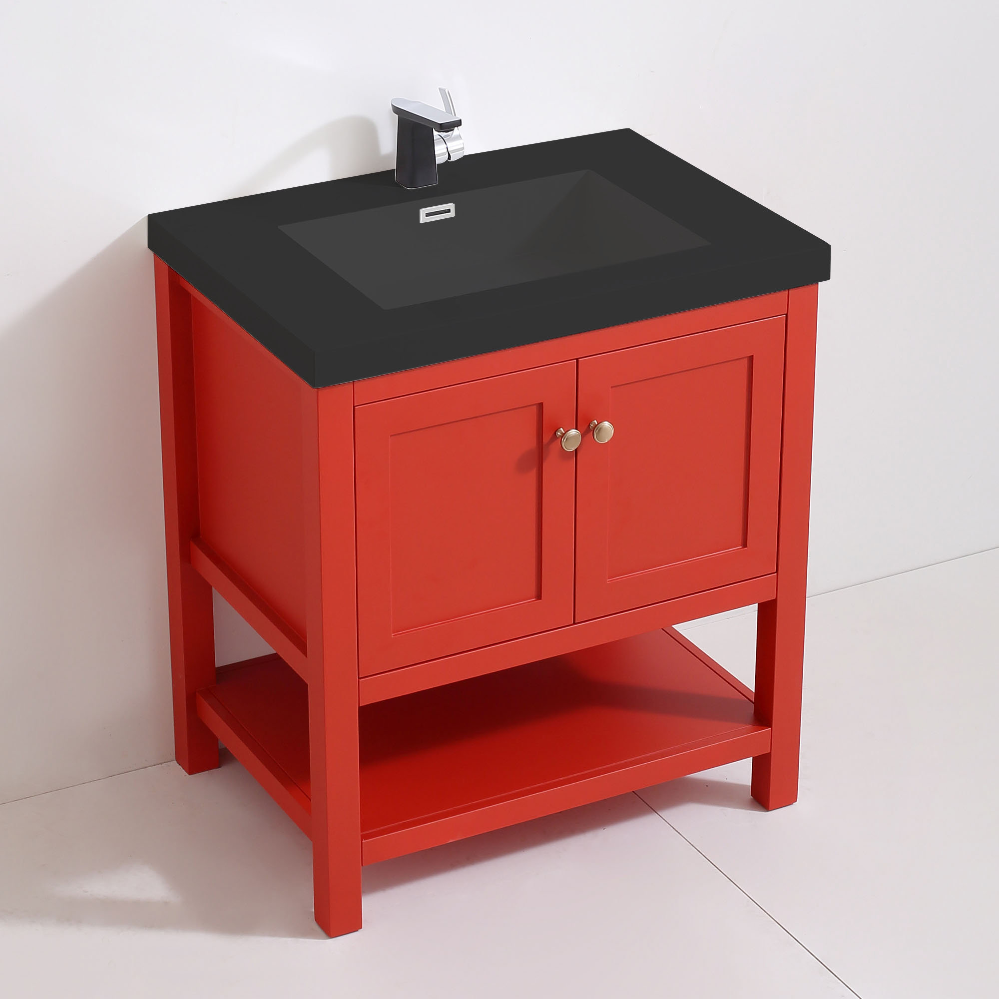 Breakwater Bay Mclendon 31'' Freestanding Single Bathroom Vanity with