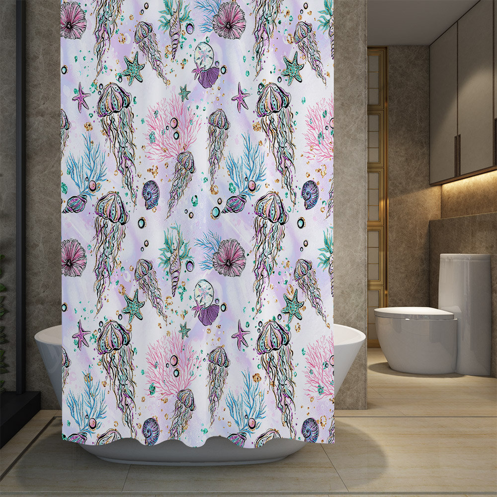 Rosecliff Heights Reiban Single Shower Curtain Wayfair