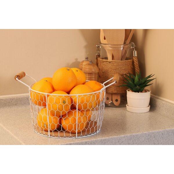 Chicken Wire Nesting Basket Set by Handcrafted 4 Home Set of 3 