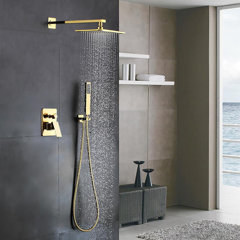 Balsamo Ceramic Disc Complete Shower System with Rough-in Valve