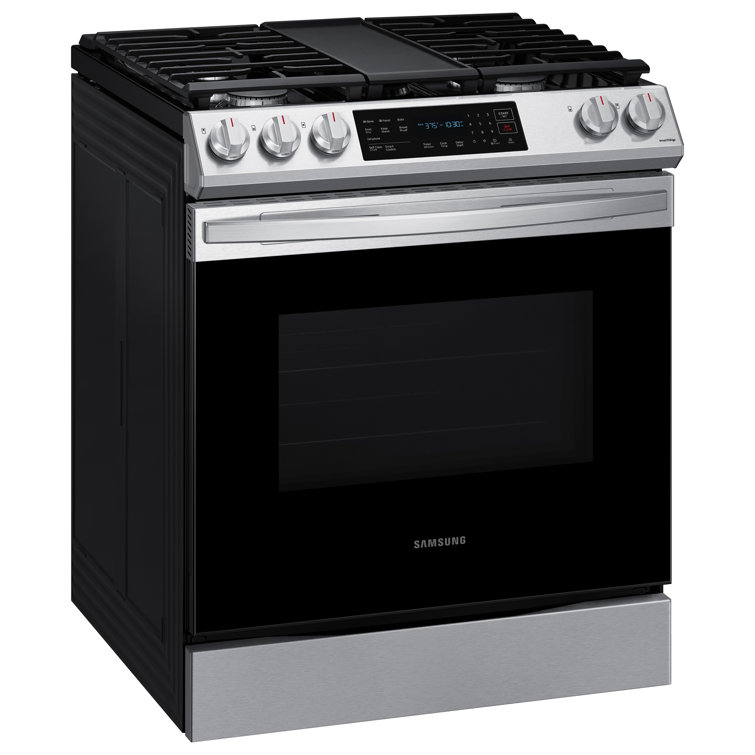 samsung electric range with griddle