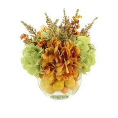 Artificial Fuzz Balls~Green~Great for Floral Work,Basket/Vase,etc.3/4",1",1 1/2" 