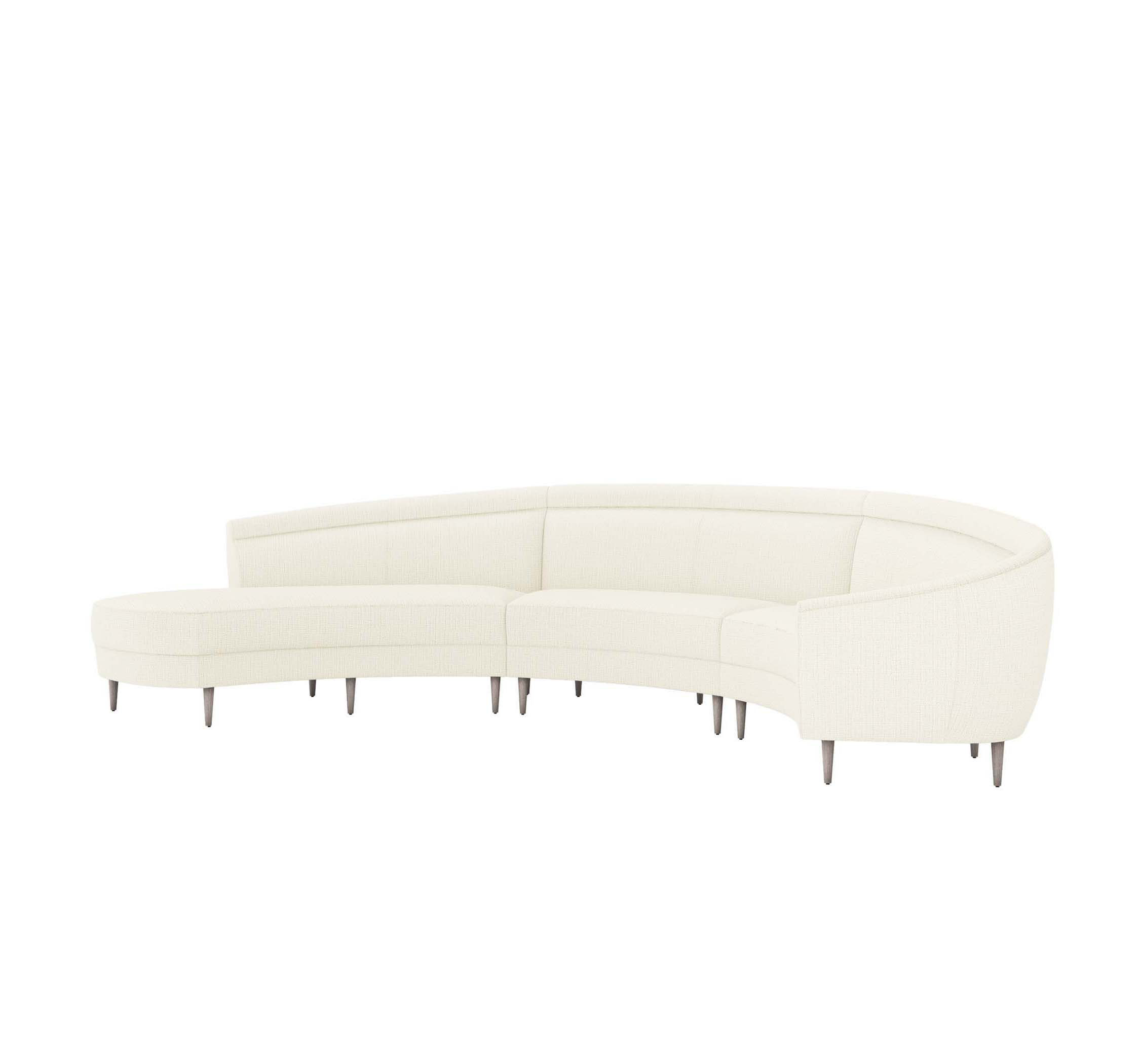 Interlude Capri 3 Piece Upholstered Sectional Wayfair