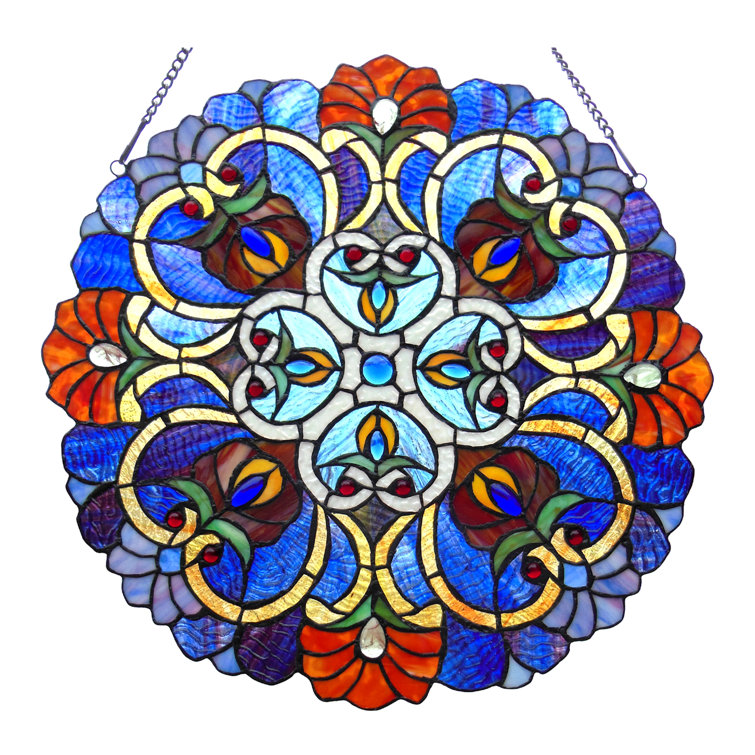 Astoria Grand Geometric Window Panel | Wayfair