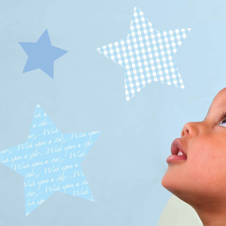 We Wished Upon A Star Nursery Quote Wall Sticker WS-51245 
