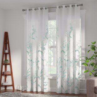 Photo Curtains Palm FACES CURTAIN Sliding Curtain with Motif to measure 