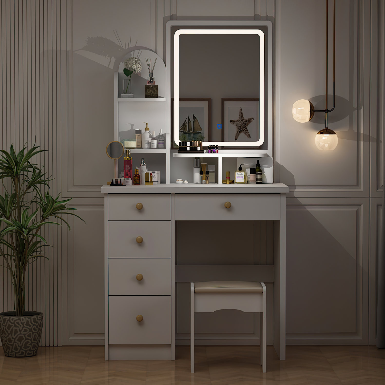 Ebern Designs Artilus Vanity & Reviews Wayfair