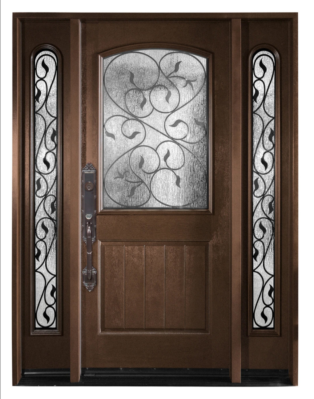 Door Destination Exterior Fiberglass Prehung Front Entry Door & Reviews