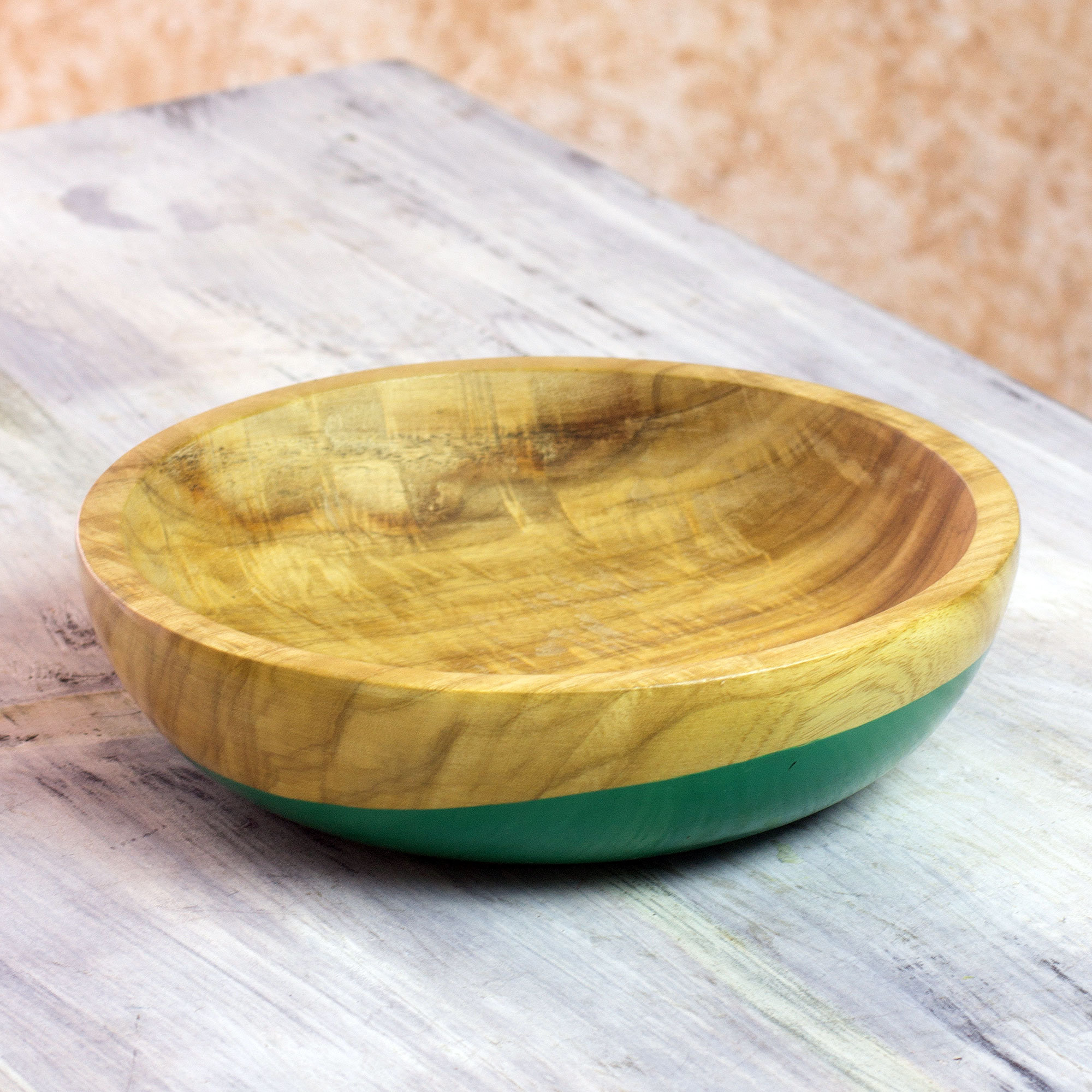 Union Rustic Treadwell Spicy Wood Salad Bowl Wayfair