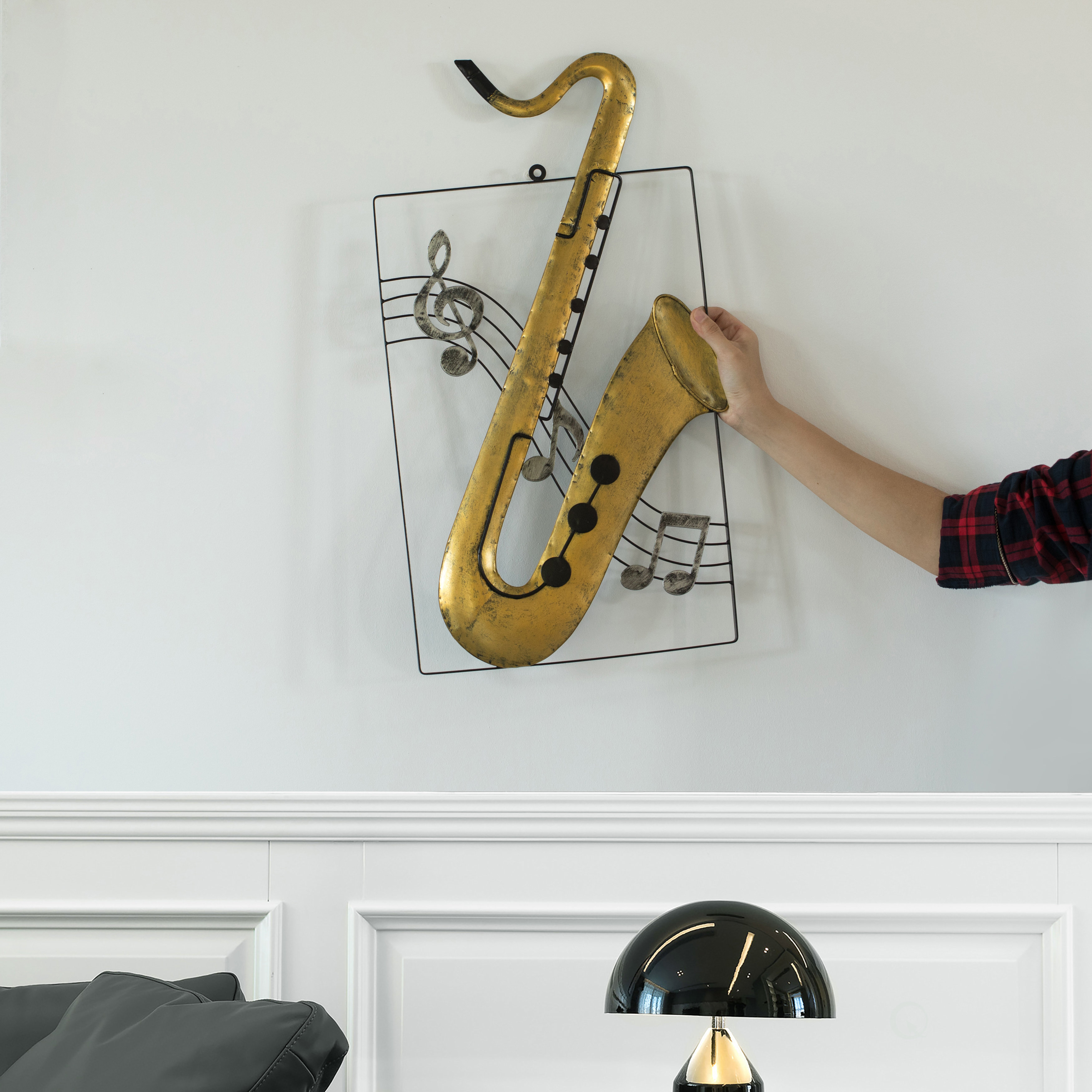 Red Barrel Studio® Saxophone Musical Wall Décor Wayfair