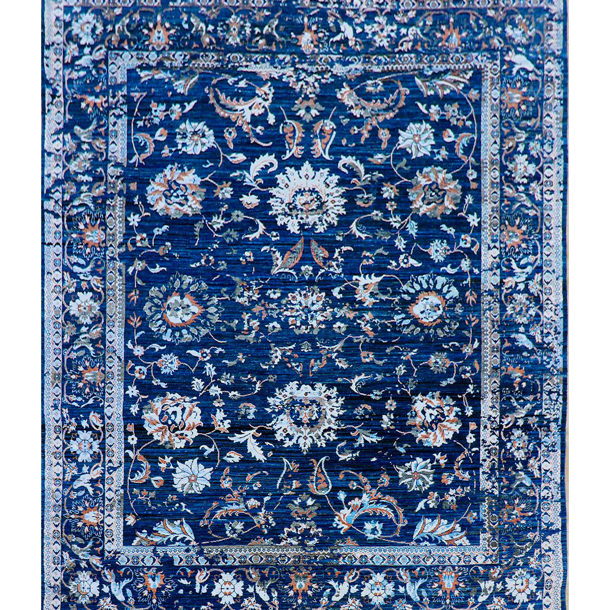 Bokara Rug Co., Inc. HandKnotted HighQuality Dark Blue and Multi
