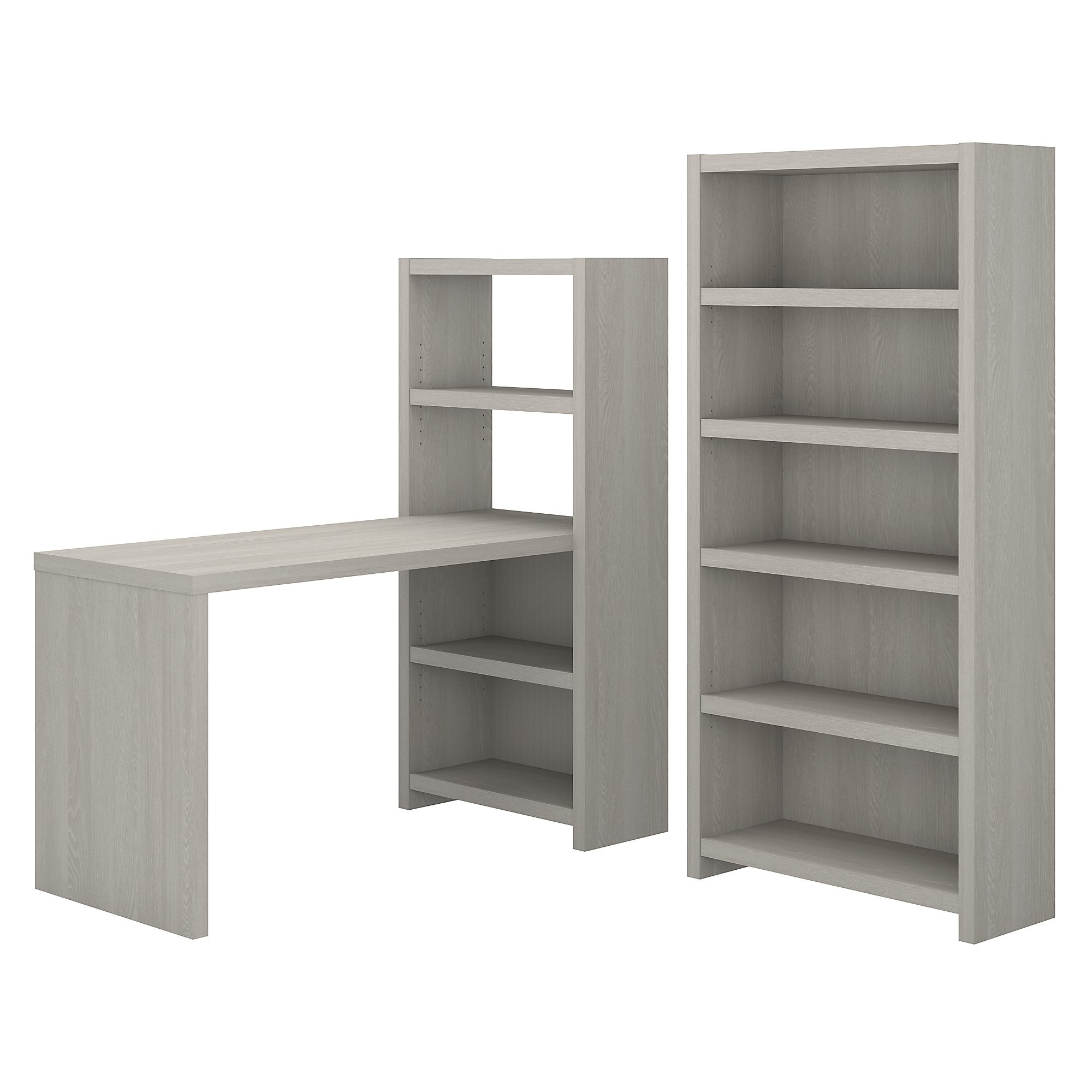 Ebern Designs Delanson 2 Piece Rectangular Computer Desk Office Set