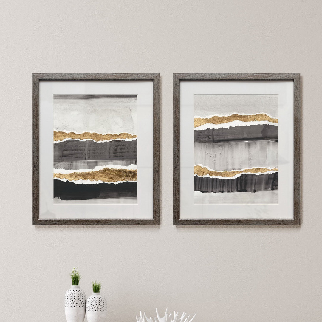 Everly Quinn Greystone I 2 Piece Picture Frame Print Wayfair
