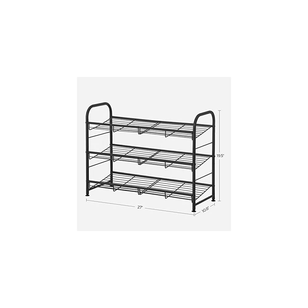 Rebrilliant 12 Pair Stackable Shoe Rack Wayfair