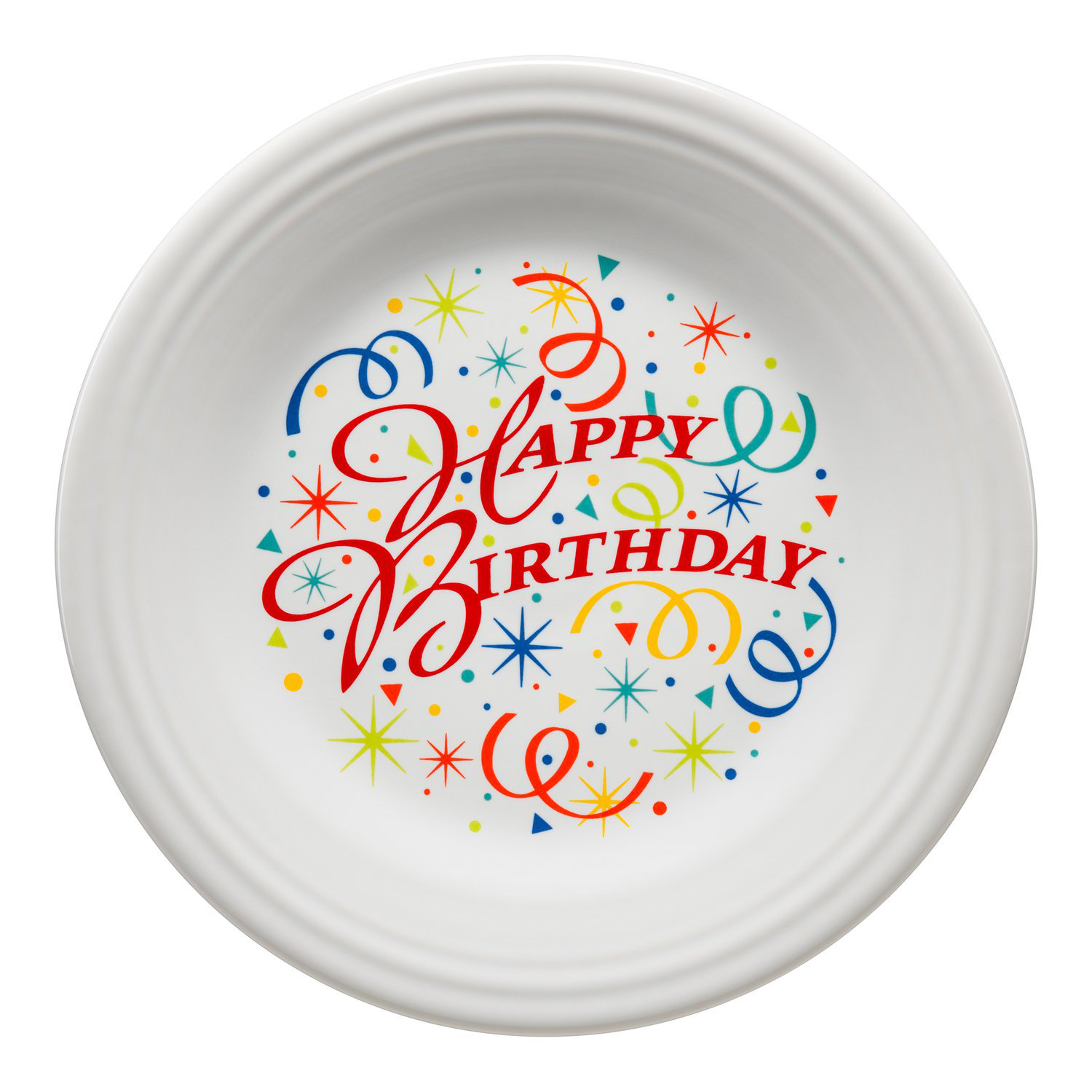 Fiesta Happy Birthday Dinner Plate & Reviews Wayfair