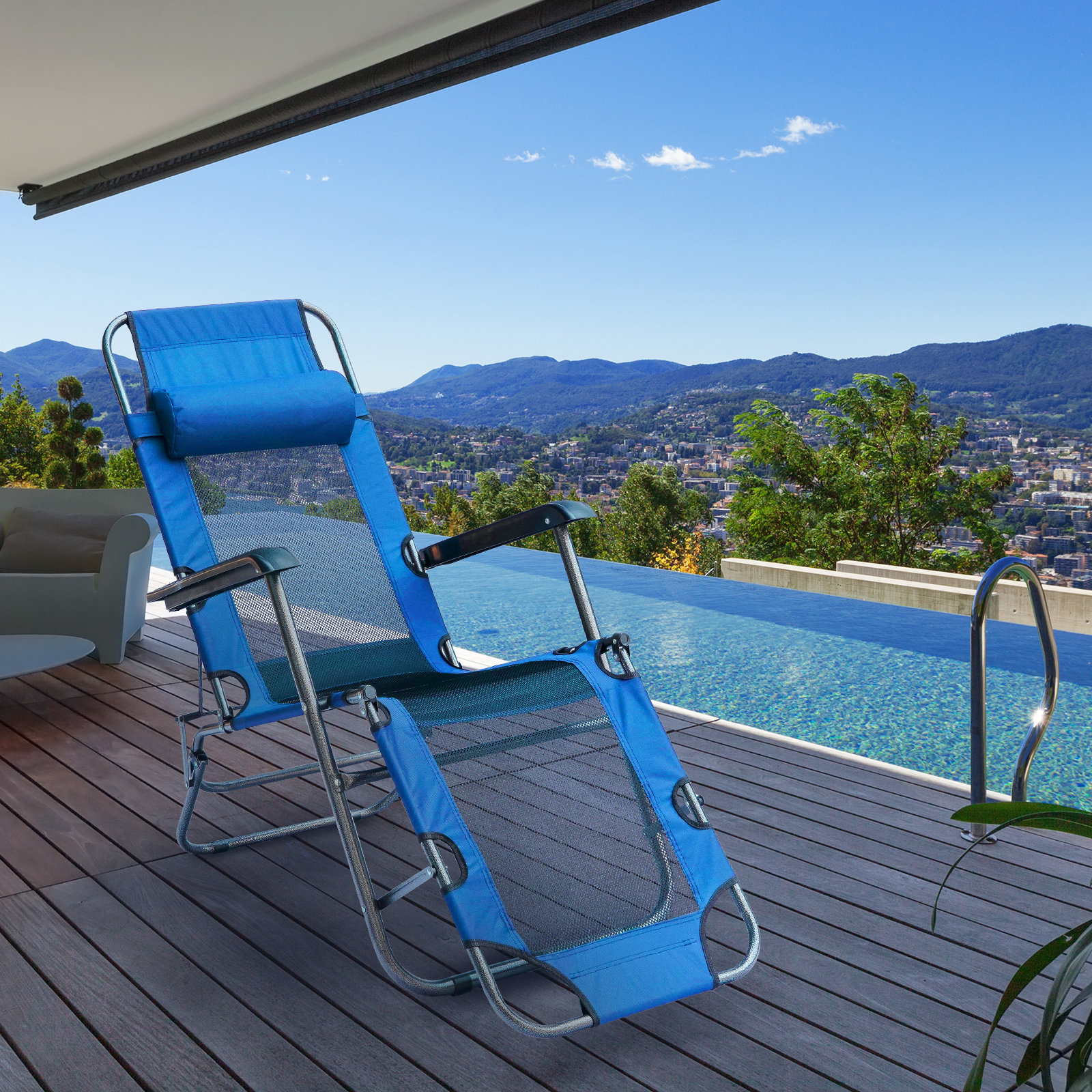 Arlmont & Co. Katin Folding Zero Gravity Chair with Cushion & Reviews