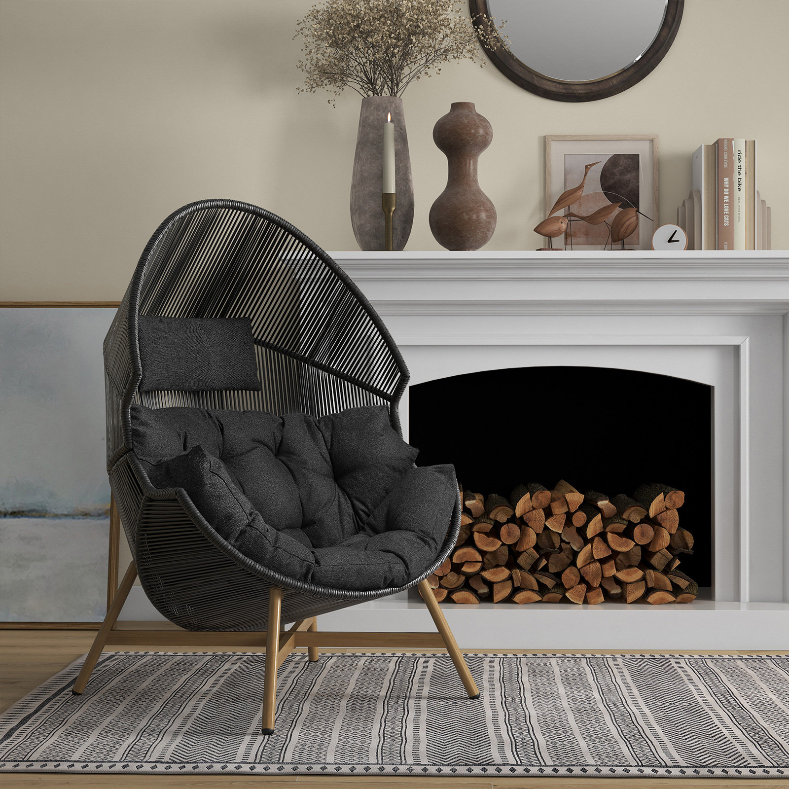 Dakota Fields Artemiza Upholstered Accent Chair Wayfair